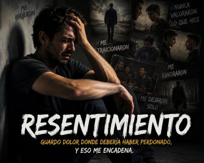 Man overwhelmed by feelings of betrayal and resentment.