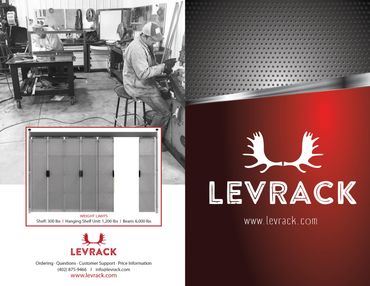 Front cover to a single fold flyer - logo was provided.