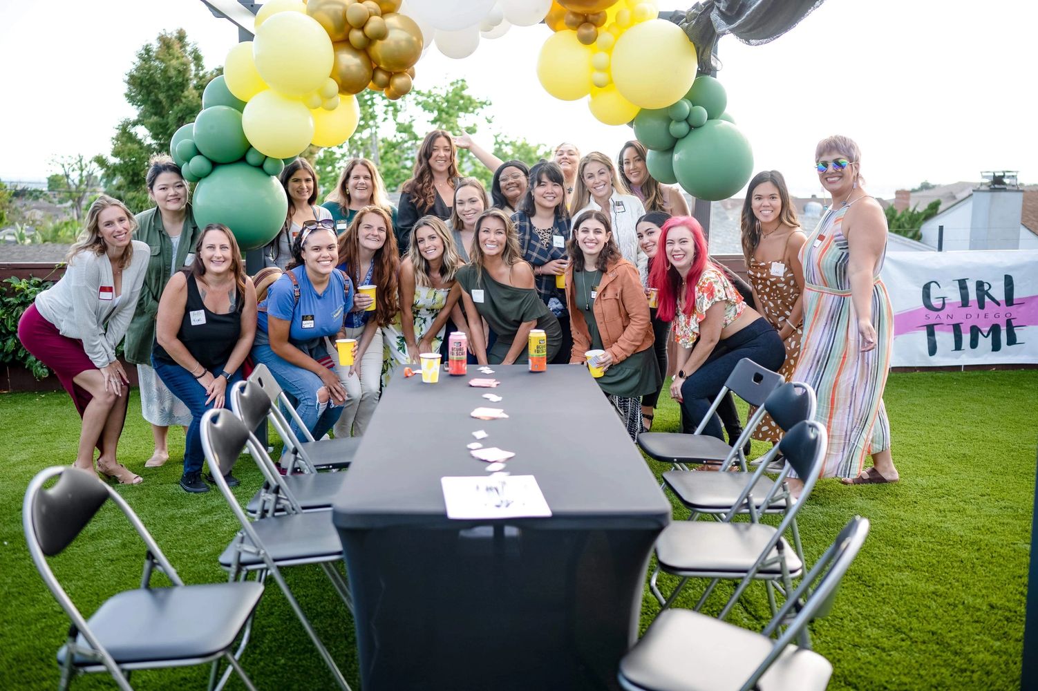 Girl Time San Diego Business Event. Network, build relationships and friendships.