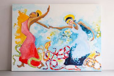 HOLIER THAN THOU 48"X36"