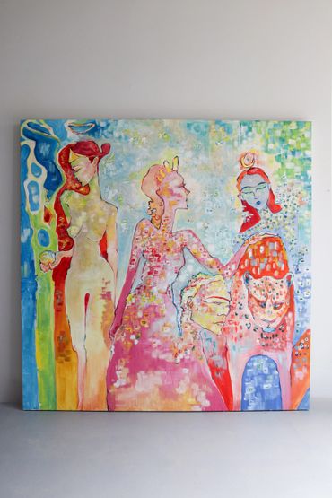 HERCULES' 11TH LABOUR 48"X48"