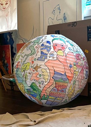 HARVEST LANTERN special commission work in progress