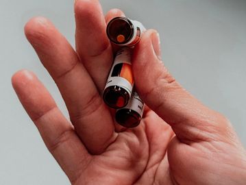 picture of hormones pellets in owasso at pathway health and beauty being held in a hand