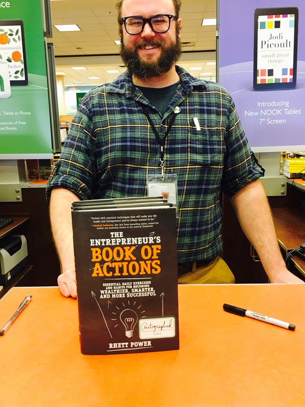 The Entrepreneurs Book of Actions, Best-selling book, speaker on entrepreneurship, executive coach,