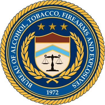 The logo of the Bureau of Alcohol, Tobacco, Firearms and Explosives