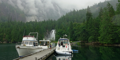 Princess Louisa Provincial Marine Park on the Sunshine Coast of British Columbia.