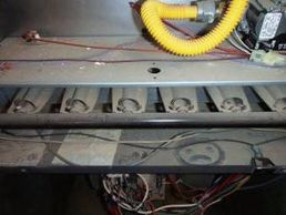 dirty furnace in need of cleaning