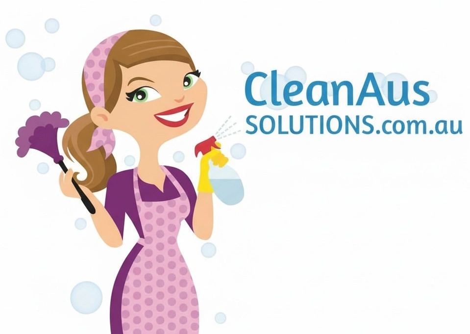 Cleaning woman smiling showing her amazing cleaning results