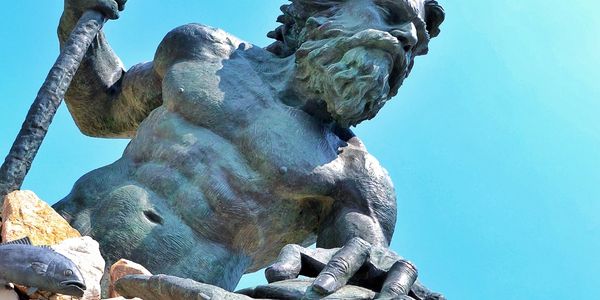 King Neptune at the Virginia Beach Boardwalk