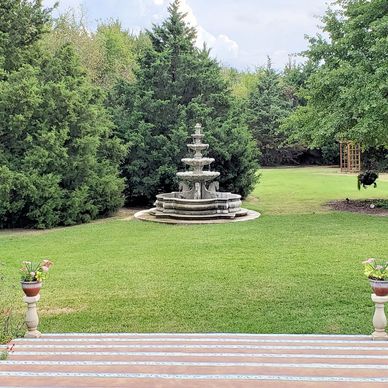 Outdoor wedding venue in Azle, Texas