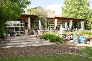 Exterior of The Cedar Hall Affordable Event Venue at Azle Deer Cove.