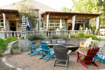 Exterior of The Cedar Hall Event Venue at Azle Deer Cove.