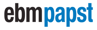 Logo ebm-papst — Ventiladores y motores industriales en Panamá