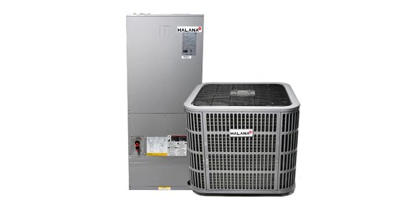 HALANA branded HVAC unit.