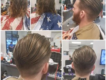 mens undercut
before and after
