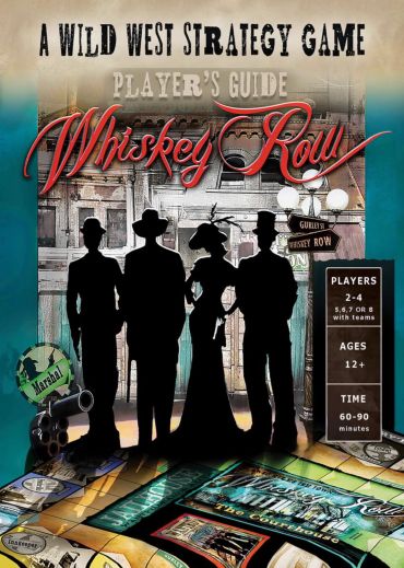 Whiskey Row Board Game, Prescott, AZ. JULIE TRAINOR GRAPHIC DESIGNER, PEREGRINE BOOK COMPANY