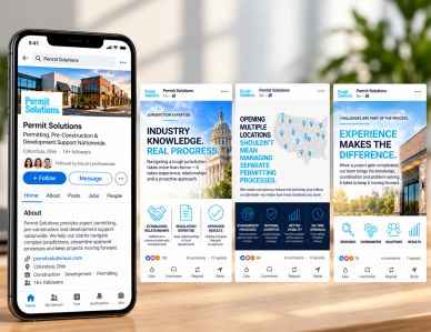 A strategic LinkedIn content system designed to showcase industry expertise, highlight key services,