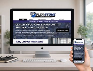 Flex-Stone Coating Systems’ website redesign.