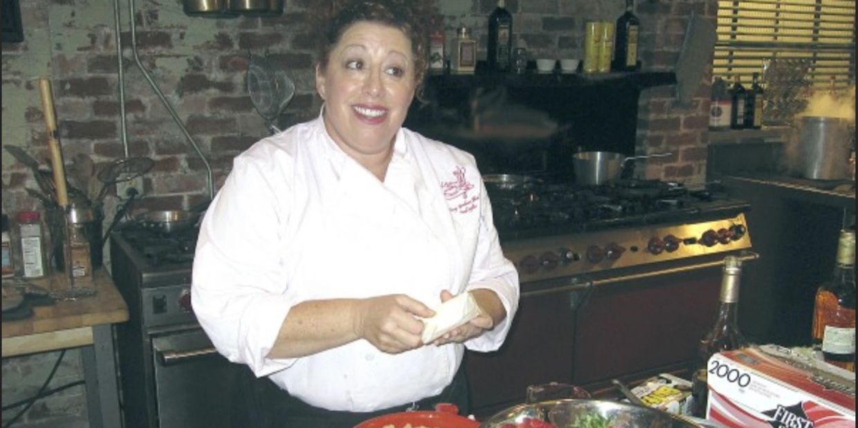 Nancy Goodman Iland in the Kitchen