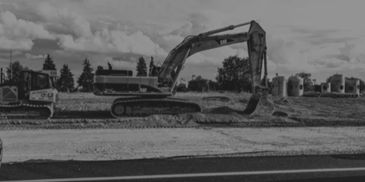Image of an excavator.