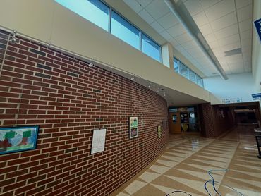 Lobby at elementary school.
