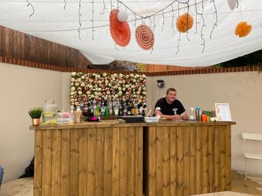 Mobile bar service for 21st birthday party in Paignton, Devon