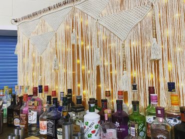 Vintage Macramé mobile bar , Somerset