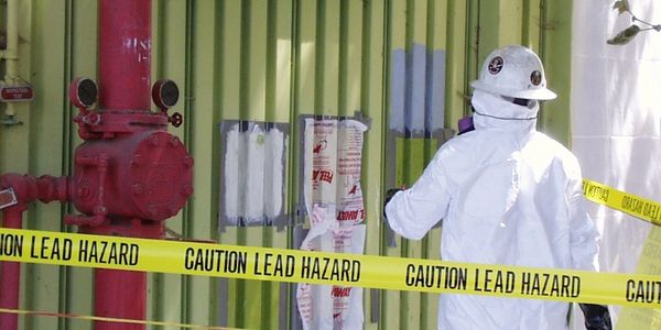 Lead abatement of a historic building in Los Angeles