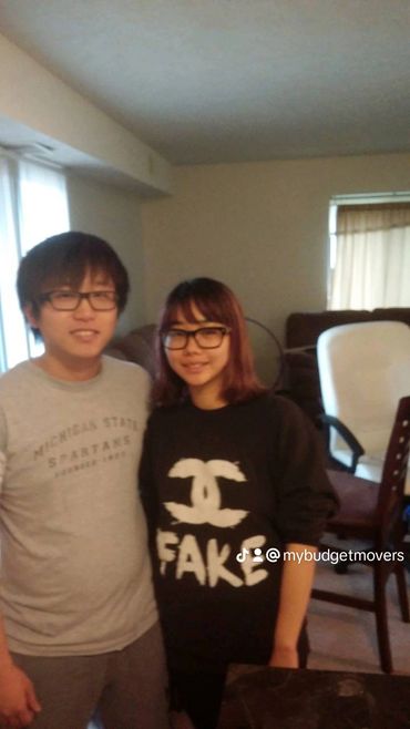 they were very happy