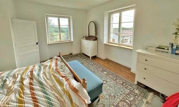 Master bedroom, west facing