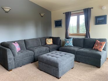 Brand new sectional couch.