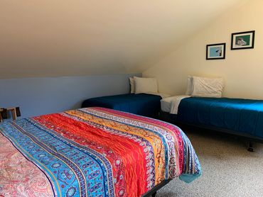 Wolf Den with Queen & 2 Twin Sized Beds