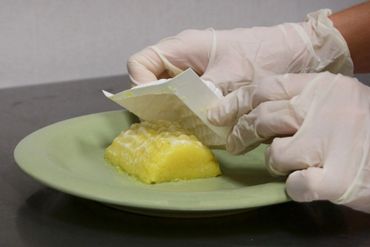 Shaped purée corn corncob IDDSI