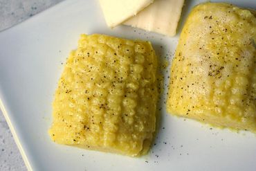 Shaped purée corn corncob IDDSI
