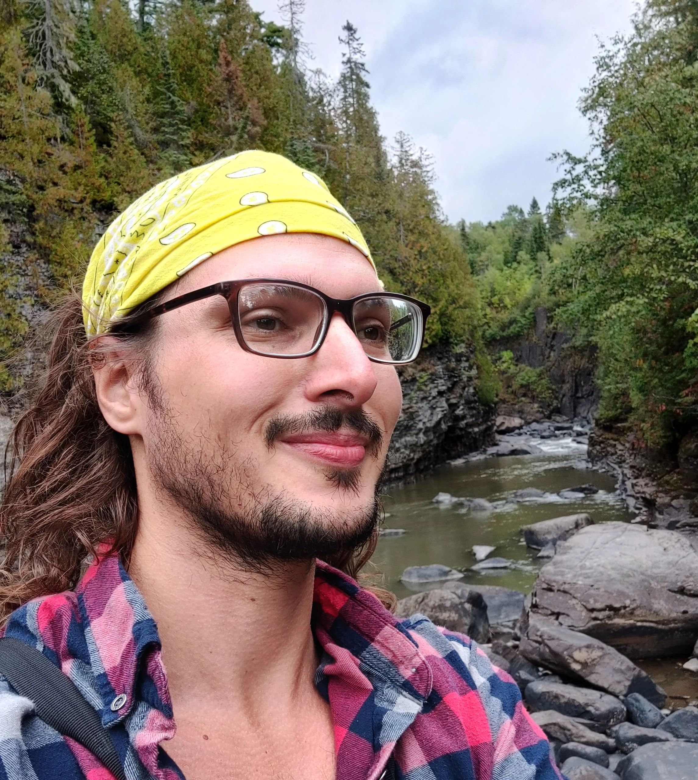 Derrick at Grand Portage State Park, Minnesota