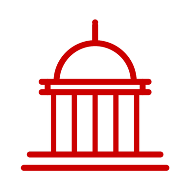 Capitol icon: federal civilian agencies including VA, DoL, Census, and beyond.
