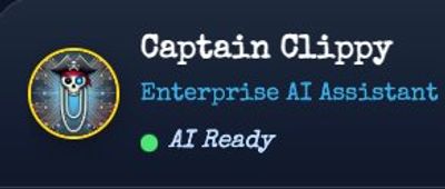 Captain Clippy chat interface: NetCodex's enterprise AI assistant for network ops.