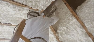 Envirofoam open cell roof deck application