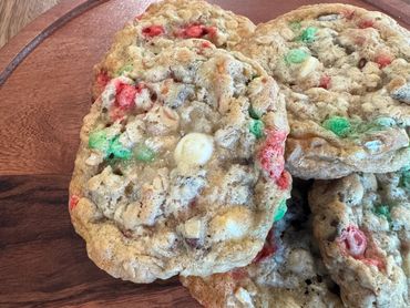 Christmas Monster Cookie