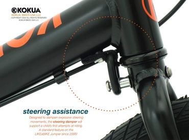 unique steering damper feature