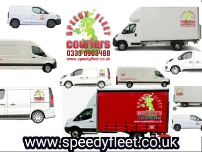 fleet of same day courier vans Stoke On Trent