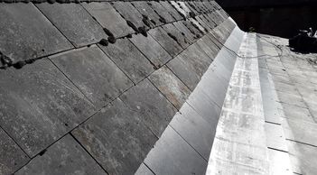 Lead repair to roof Island Imperial Roofing