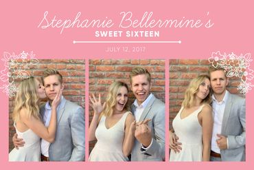 Photo booth fun for your event, wedding, or party! Here is a sample template!
