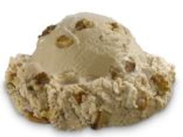 Maple flavored Ice Cream with Walnuts