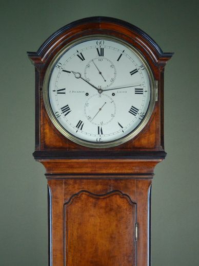Scottish Antique longcase clock made in Leith by John Dickman