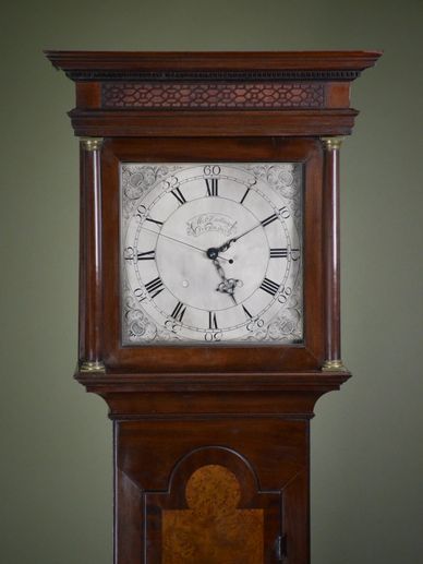 Scottish Antique longcase clock made in Leith by John Dickman