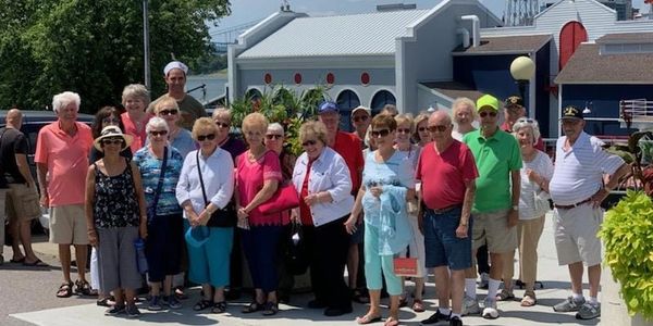 Senior's out for a day of fun