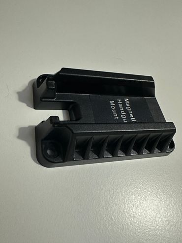 Magnetic handgun mount