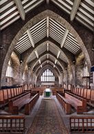 View from the High Altar and the choir stalls.