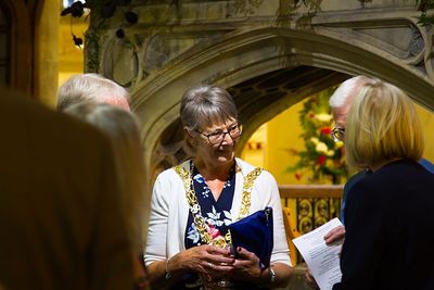 The Right Worshipful the Mayor of the City of Sunderland, Councillor Dorothy Trueman.
